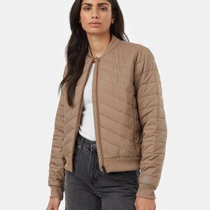 LIKE NEW - tentree Cloud Shell Bomber Jacket